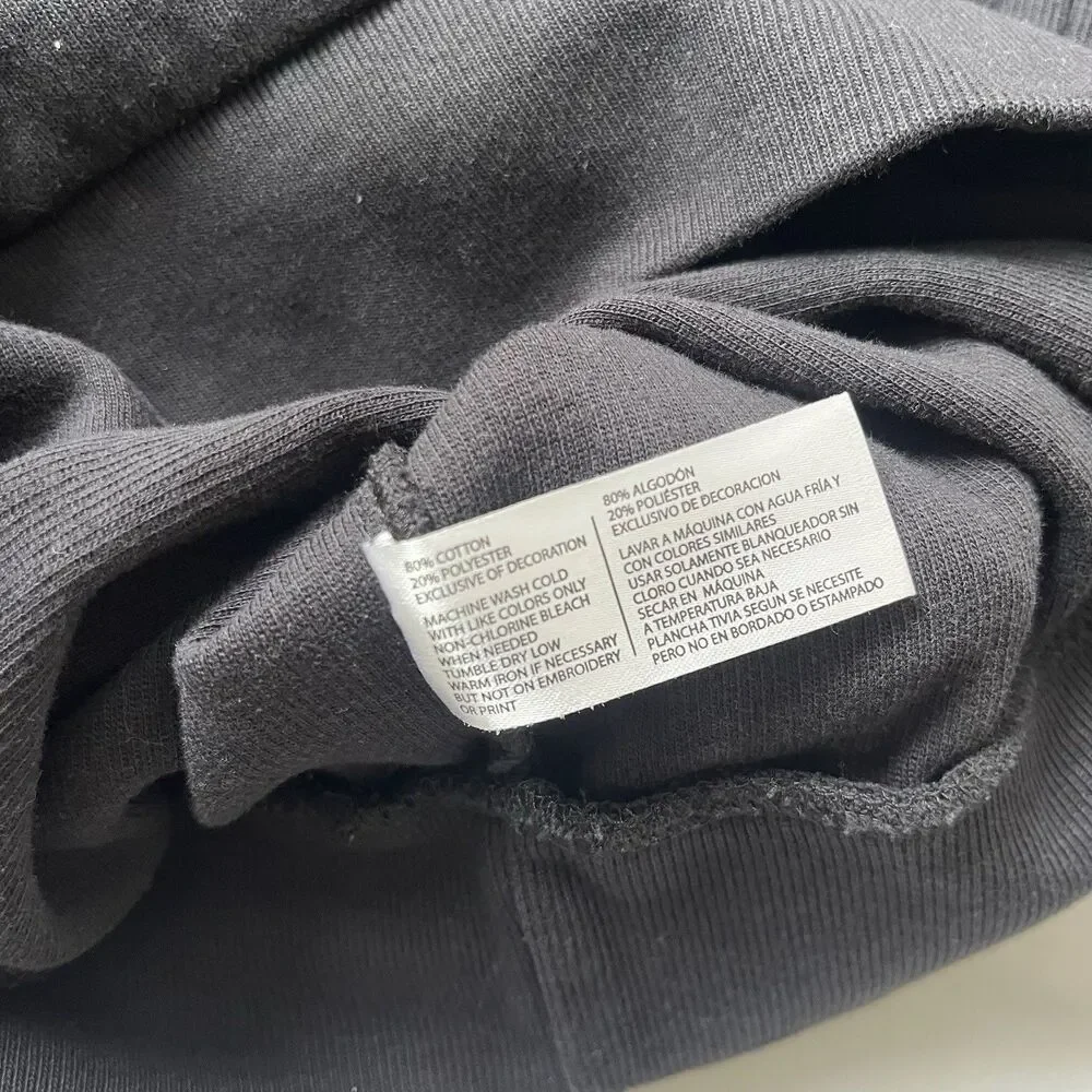 U.S. Polo Assn 1/4 Quarter Zip Sweater Men 2XL XXL Black Knit Pullover Ribbed